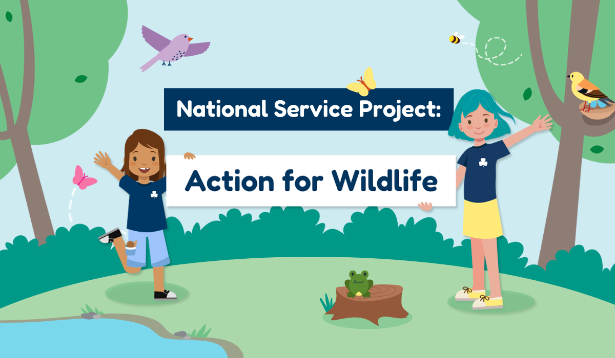 Girl Guides are going ‘wild’ for wildlife conservation